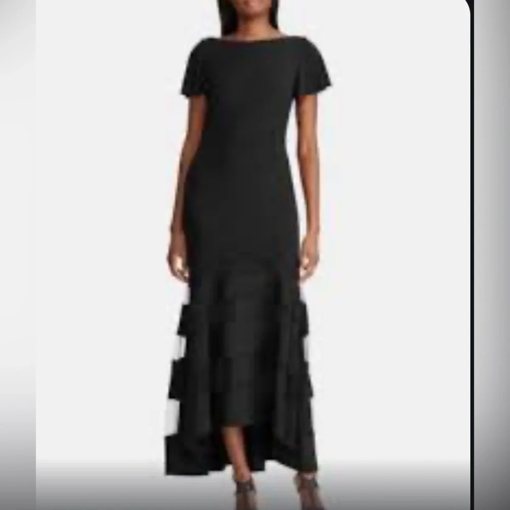 Ralph Lauren Clevella Gown, Size 14 - Picture 6 of 6
